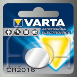 VARTA PILE electronique lithium CR2016 ref. 6016101401