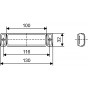 FEU DE GABARIT ORANGE LATERAL A LED  008645301