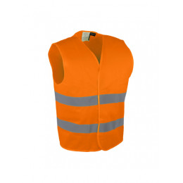 GILET FLUO ORANGE  EN ISO 20471