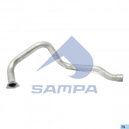 Tube échappement Renault 5010528164