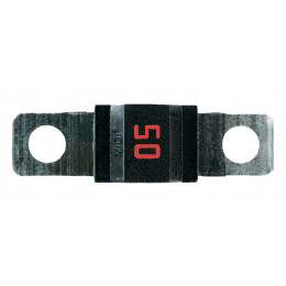 FUSIBLE MIDI 50A  12 X 42 MM   TENSION  12V - 32V ROUGE