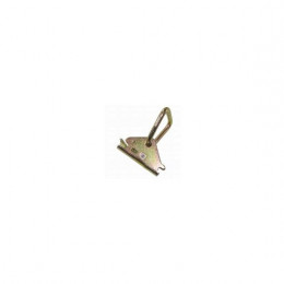 ATTACHE 50 MM POUR RAIL à ALU RECTANGULAIRE, ANNEAU DELTA, FR 2000 KG
