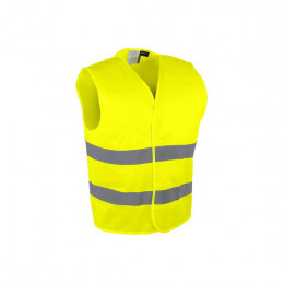 GILET FLUO hi-viz double bande cl2.2 XL   EN ISO 20471
