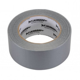 ADHESIF TOILE ROBUSTE 50MM X 50M ARGENT
