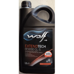 HUILE BOITE WOLF EXTENDTECH 80W90 GL 5 2L