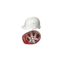 Casque de chantier blanc