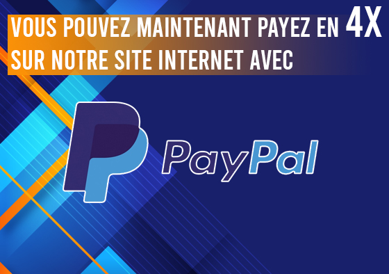 Payez en 4X avec Paypal sur Transport Achat